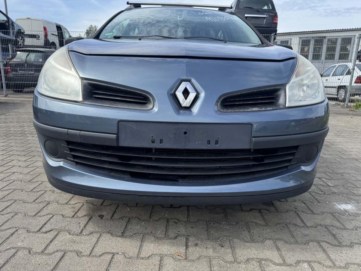 Renault Clio 3 Grandtour original Sto&szlig;stange Stossf&auml;nger vorn TEJ47 Bleu gris Bj.2009